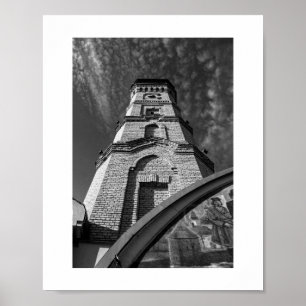 Vitryssland Беларусь Grodno Гродно Arkitektur Affi Poster