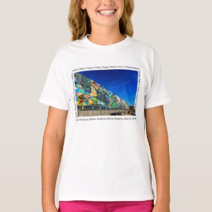 Vitryssland Беларусь Minsk Минск Arkitektur T-Shir T Shirt