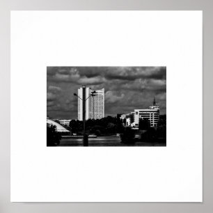 Vitryssland Беларусь Minsk Мінск Минск Arkitektur Poster
