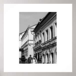 Vitryssland Беларусь Minsk Мінск Arkitektur Affisc Poster