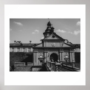 Vitryssland Беларусь Niasviz Nesvizh Palace Affisc Poster