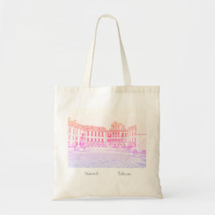 Vitryssland Беларусь Niasviž Nesvizh Sketch Tote B Tygkasse