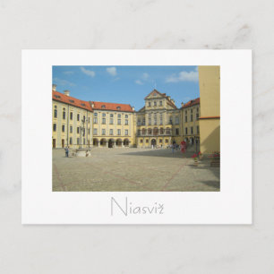 Vitryssland Беларусь Niasviž Nesvizh slott Postkor Vykort