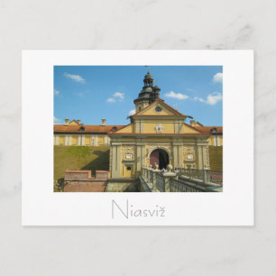 Vitryssland Беларусь Niasviž Nesvizh Slott Postkor Vykort