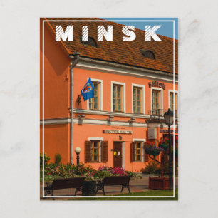 Vitryssland Б е л а р у с ь Minsk budfinauktioner Vykort