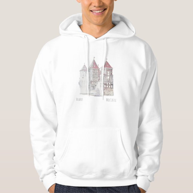 Vitryssland Б е л а р у с Hoodie (Framsida)