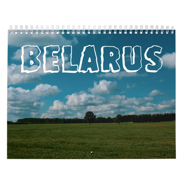 Vitryssland Б е л а р у с Kalender (Omslag)