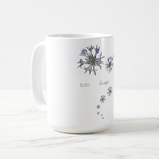 Vitryssland Б е л а р у с Maj Kopp Mugg (Framsida vänster)