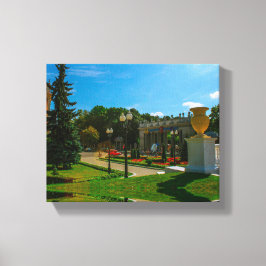 Vitryssland Б е л а р у с Minsk Architecture Citys Canvastryck