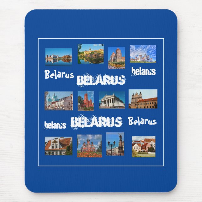 Vitryssland Б е л а р у с Minsk Grodno Brest Mouse Musmatta (Framsidan)