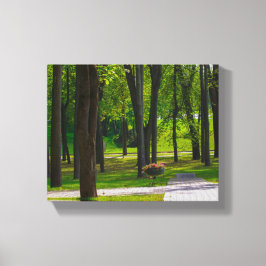 Vitryssland Б е л а р у с Minsk Park Nature Citysc Canvastryck