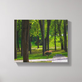 Vitryssland Б е л а р у с Minsk Park Nature Citysc Canvastryck