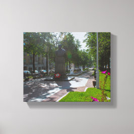 Vitryssland Б е л а р у с Minsk Park Nature Citysc Canvastryck