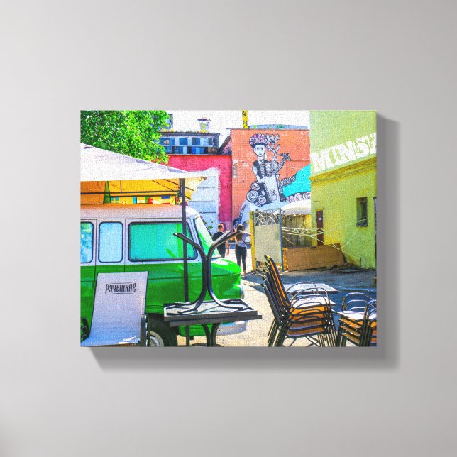 Vitryssland Б е л а р у с nominь Canvastryck (Framsida)