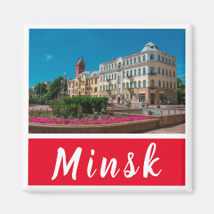 Vitryssland Б е л а р у с nominь Minsk budfinaukti Magnet
