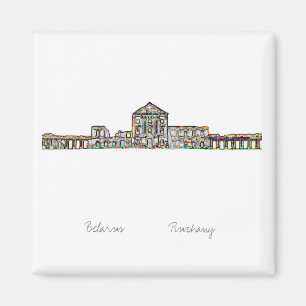 Vitryssland Б е л а р у с Ruzhany Palace Magnet