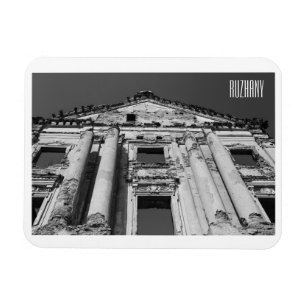 Vitryssland Б е л а у р с ь Ruzhany Palace Ruins A Magnet