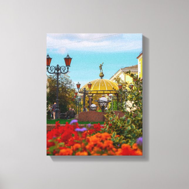 Vitryssland Б е л а ь р у с Canvastryck (Framsida)