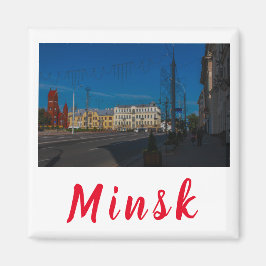 Vitryssland Б е л а ь р у с Minsk budfinauktioner Magnet