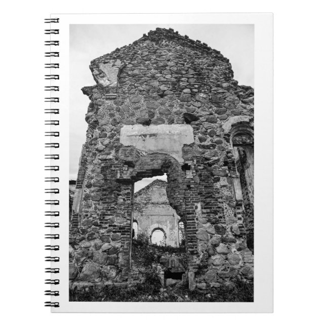 Vitryssland Begoml Biahoml Architecture Church Rui Anteckningsbok (Framsidan)