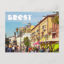 Vitryssland Belarus Brest Brest Brest Arkitektur Vykort