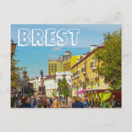 Vitryssland Belarus Brest Brest Brest Arkitektur Vykort