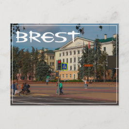 Vitryssland Belarus Brest Brest Brest Arkitektur Vykort