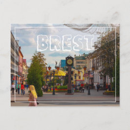 Vitryssland Belarus Brest Brest Brest Arkitektur Vykort