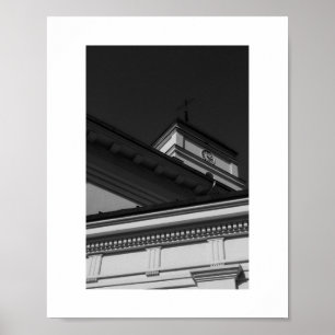 Vitryssland Belarus Minsk Мінск Arkitektur Affisch