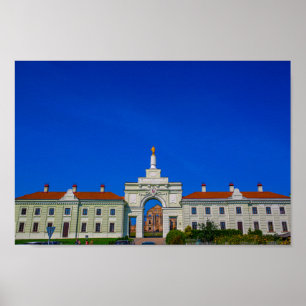 Vitryssland Belarus Ruzhany Palace Arkitektur Poster