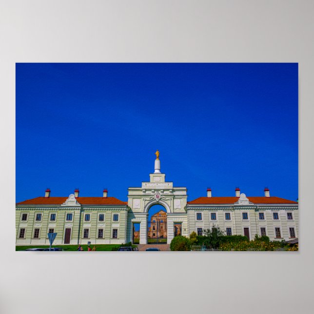 Vitryssland Belarus Ruzhany Palace Arkitektur Poster (Framsidan)