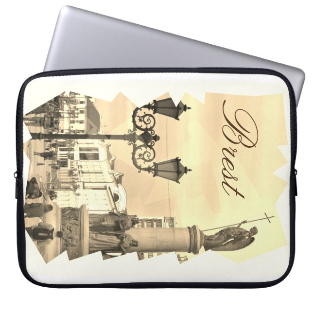 Vitryssland Brest Arkitektur Laptoppskyddsfodral Laptop Fodral (Framsidan)