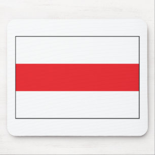 Vitryssland flagga (1991) Mousepad Musmatta