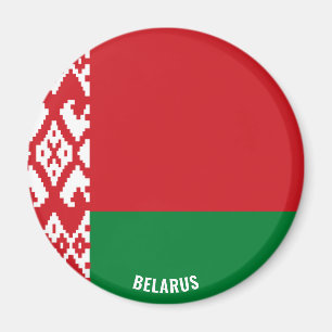 Vitryssland Flagga Charming Patriotic Magnet