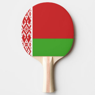 Vitryssland Flagga Emblem Pingisracket
