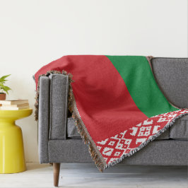 Vitryssland flagga filt