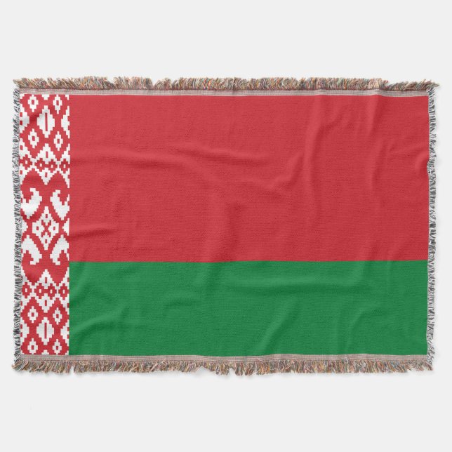 Vitryssland flagga filt (Framsidan)