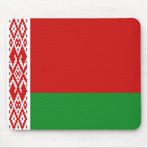 Vitryssland flagga Mousepad Musmatta