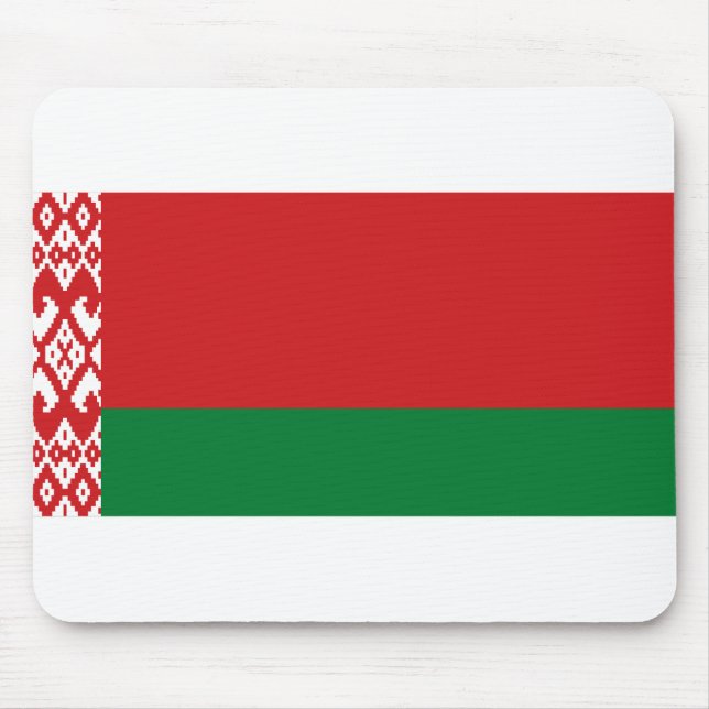 Vitryssland Flagga Musmatta (Framsidan)
