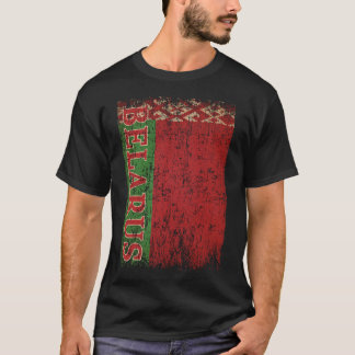 Vitryssland Flagga Present Kvinnor Män Barn Vitrys T Shirt