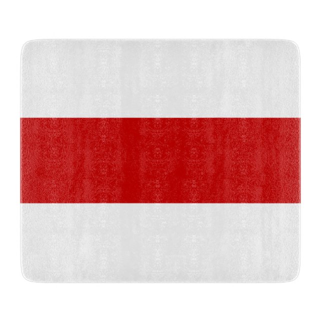 Vitryssland Flagga (Röd och vit) (Framsidan)