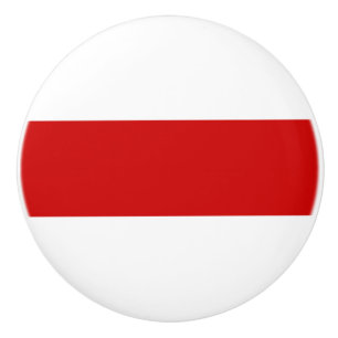 Vitryssland Flagga (Röd och vit) Knopp