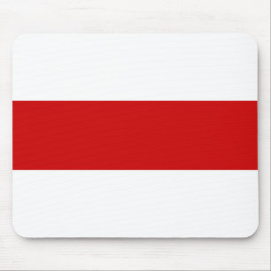 Vitryssland Flagga (Röd och vit) Musmatta