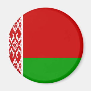 Vitryssland flaggamagnet magnet