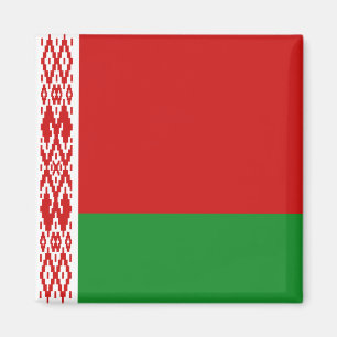 Vitryssland flaggamagnet magnet