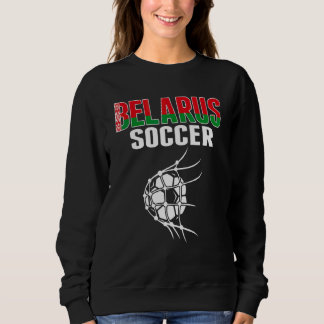 Vitryssland Fotboll Boll I Nätet  Vitryska Fotboll T Shirt