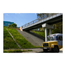 Vitryssland Grodno Old Retro SovjetBuss