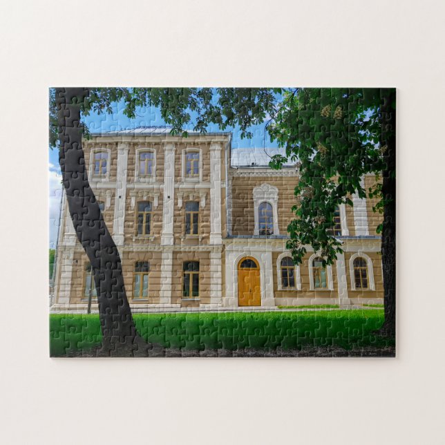 Vitryssland Grodno stadsbild Synagoga Arkitektur Pussel (Horisontell)