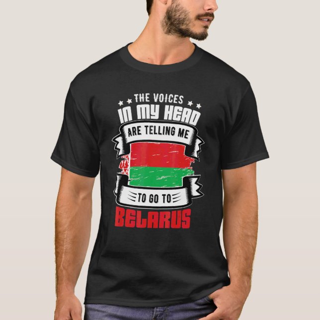 Vitryssland I Mitt Huvud T Shirt (Framsida)