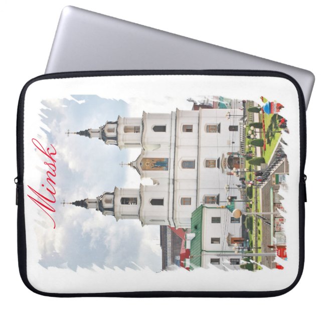 Vitryssland Minsk Architecture Laptop sleeve Cover (Framsidan)